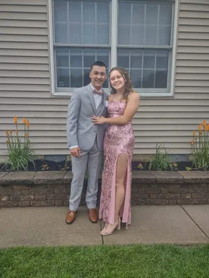 Leyva ’s Pink Prom Dress thumbnail 3