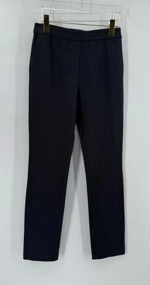 Trina Turk blue and dark gray herringbone honey pant‎ size 2 NWT thumbnail 1