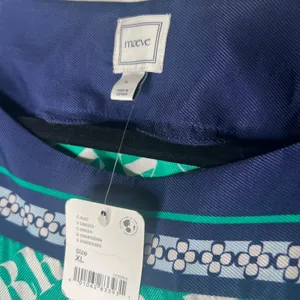 Maeve Anthropologie South of France Tie Top Size XL thumbnail 4