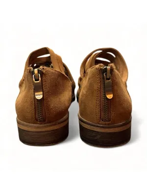 (RC) Chinese Laundry Danika Womens Slip-On Loafers Whiskey Suede 10 Low Heel thumbnail 4