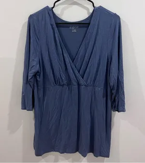A:glow nursing maternity surplice top size XL thumbnail 2