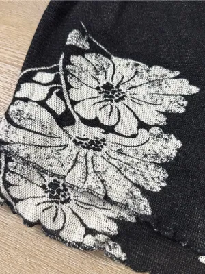 Free People Black Floral Strapless Tube Top thumbnail 3