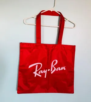 Ray-Ban Red Tote Bag thumbnail 1