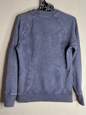 Lululemon Scuba Crew Wash Washed Purple Quartz size 4 thumbnail 3