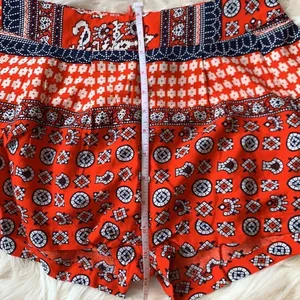 Boho Halter Neck Two Piece Top and Shorts Vintage Print Size Small thumbnail 5