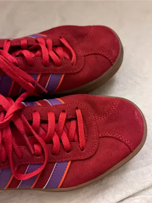 adidas Gazelle Bold in Red / Semi Lucid Fuchsia / Night Indigo size 7 thumbnail 7