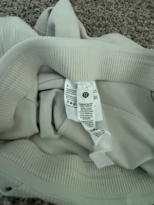 White Lululemon Shorts  thumbnail 4