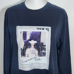 H.E.R. Black Long Sleeve Sold Out Tour T-Shirt Size Medium thumbnail 2
