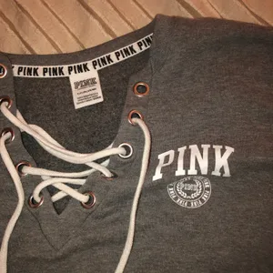 PINK Victoria’s Secret Lace Up Sweatshirt thumbnail 6