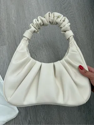 JW PEI Gabby Cream Scrunch Handle Shoulder Bag thumbnail 4