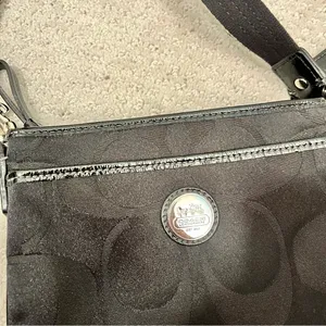 🖤 Black Coach Purse thumbnail 6