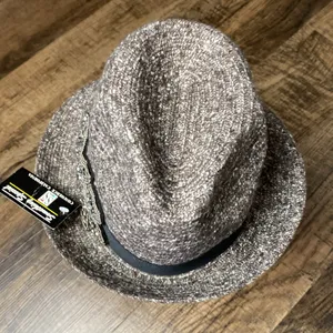 Something Special Bohemian Fedora Top Brown Embellished Band Autumn Bucket Hat thumbnail 9