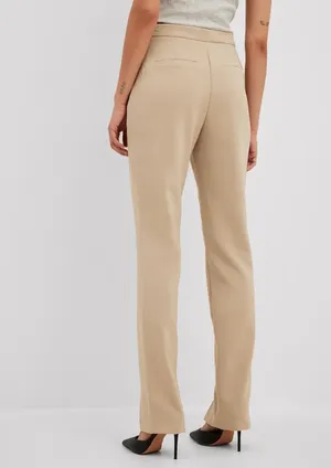 Na-kd High-waisted straight-leg trousers with side slits Brand new thumbnail 2