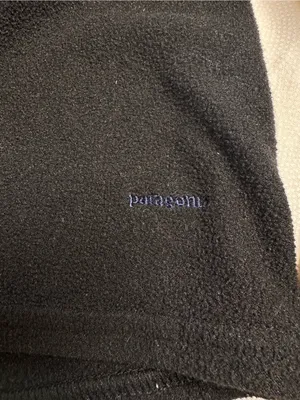 Patagonia Capilene Fleece Pullover Black USA Made Women’s Small Vintage 1990’s thumbnail 8