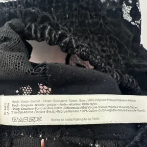 Free People‎ FP One Adella Lace Bralette S Velvet Fairy Whimsigoth Festival Boho thumbnail 5