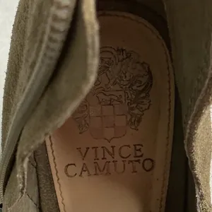Vince Camuto Kathleen Open Toe Suede Bootie Block Heel Peep Toe‎ 9M thumbnail 10