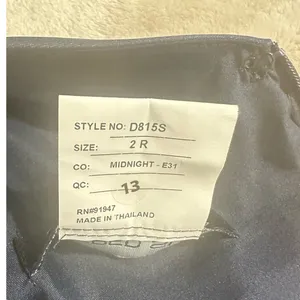Alfred Sung A-Line Gown Women's 2R Navy Blue One-Shoulder Maxi Draped D815S NWT thumbnail 8