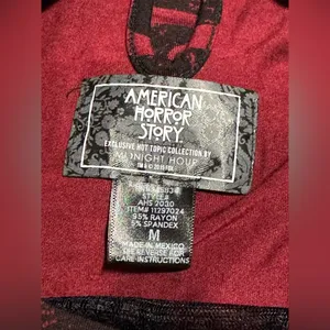 Preloved Hot Topic Red and Black American Horror Story Cult Hive Tank Top medium thumbnail 7