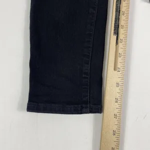 Madewell Roadtripper Skinny Jeans Womens 28 Black‎ Mid Rise Stretch Denim thumbnail 2