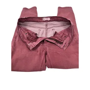 Free People Skinny Jeans‎ Womens 27 Mauve Pink Garment Dyed Stretch Ankle Jeans thumbnail 6
