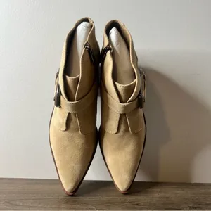 Vince Camuto Ashena Beige Women's Bootie Size 10 #317 thumbnail 7