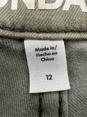 No Boundaries Olive Green Cargo Pants thumbnail 4