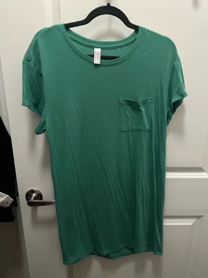 Green Long T thumbnail 1