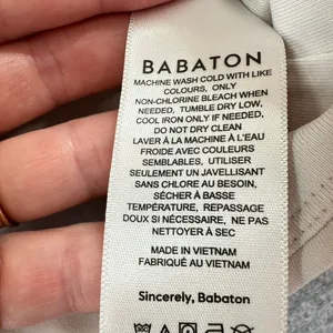 Babaton‎ Size Small Sculpt Knit Polo Top Beige Sleeveless V-Neck Crop Top thumbnail 4