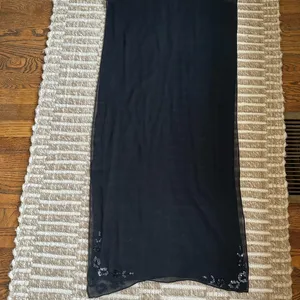 Ann Taylor Black sequin wrap from thumbnail 2