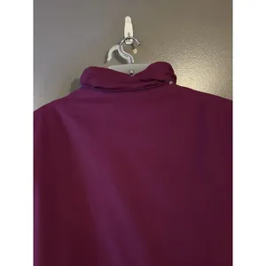 L.L.Bean Goosedown Coat Womens Large Purple Hooded Gore-Tex Down Parka Faux Fur thumbnail 10