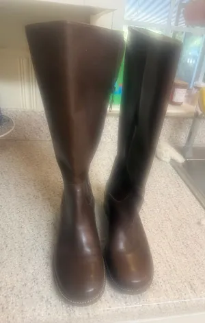 L.L. Bean Women's Over-the-Knee Riding Boots - Dark Brown thumbnail 1
