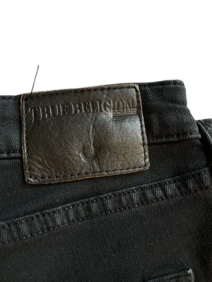 True Religion Becca Mid Rise Bootcut Black Jeans - 27 thumbnail 4