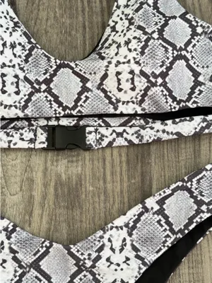 Zaful Snakeskin Bikini Set thumbnail 3