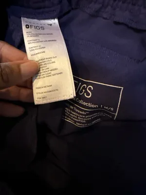 Women’s sz MS Figs Jogger Scrub Pants! No Free Shipping:( thumbnail 3