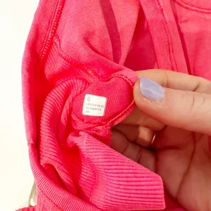 Lululemon Ebb to Street Ribbed Racerback Tank Top Lip Gloss Pink 6 thumbnail 3