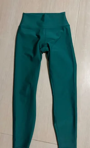 Alo Yoga Emerald Green Leggings High-Waisted 7/8 thumbnail 1
