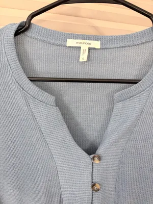 Maurice's Light Blue Top thumbnail 2