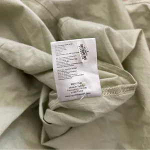 Anthropologie Harshman Puff Sleeve Babydoll Blouse Moss Green Size Small thumbnail 9