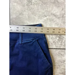 Halara NWOT Women High Waisted Wide Leg Pants Cobalt Blue Denim Look Size M 1920 thumbnail 2
