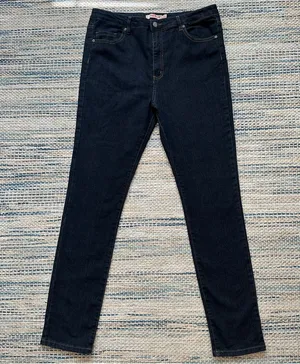 Skinny Jeans 2XL Plus Dark Wash High Rise Stretch Curvy Jean thumbnail 1