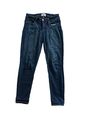 PAIGE Women's Blue Denim Skinny Jeans Size 27 thumbnail 3