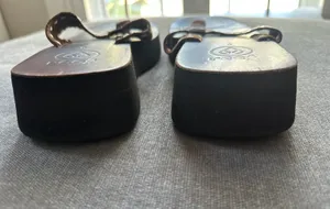 REEF Platform Leather Sandals thumbnail 6