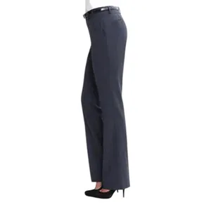 Banana Republic Navy Blue Wool Pants Lined Martin Fit Straight Leg 8 Long Tall thumbnail 2
