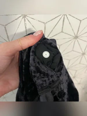Lululemon Wunder Lounge High-Rise Tight 28" *Crushed Velvet Black thumbnail 4