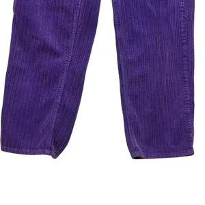 Y2K BDG Womens High Rise Corduroy‎ Pants 26 Purple Wide Wale Streetwear Retro thumbnail 5