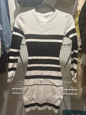 SheIn striped sweater dress thumbnail 3