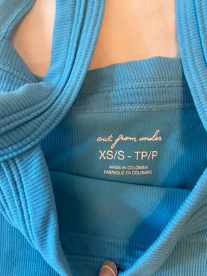Urban Outfitters XS/Small Out From Under cute, summer blue tank top thumbnail 3
