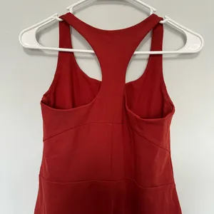 Girlfriend Collective Orange Sleeveless Exercise Dress thumbnail 5
