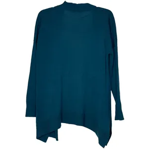 Ann Taylor Loft Womens Open Sweater Size XS Green Wool Blend Long Sleeve‎ thumbnail 4