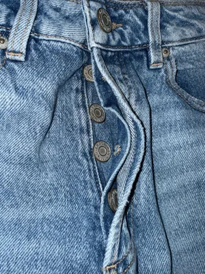 Garage Denim High-Rise Wide-Leg Destroyed Baggy Jeans thumbnail 3
